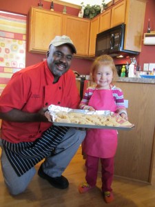 Picture of Chef Jeff and a little chef